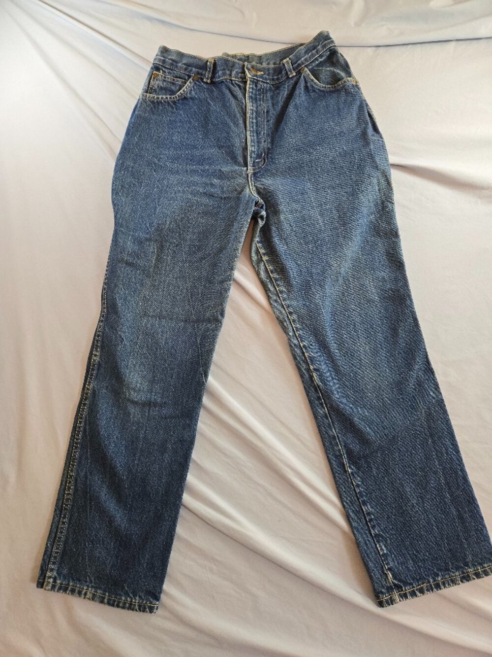 VINTAGE CHIC Women's 16 Short Mom Jeans High-Rise Straight Leg
